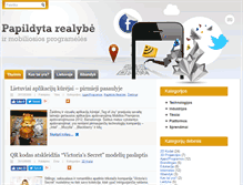 Tablet Screenshot of papildytarealybe.lt